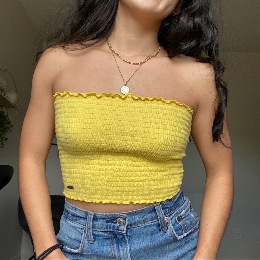 Smocked tube top